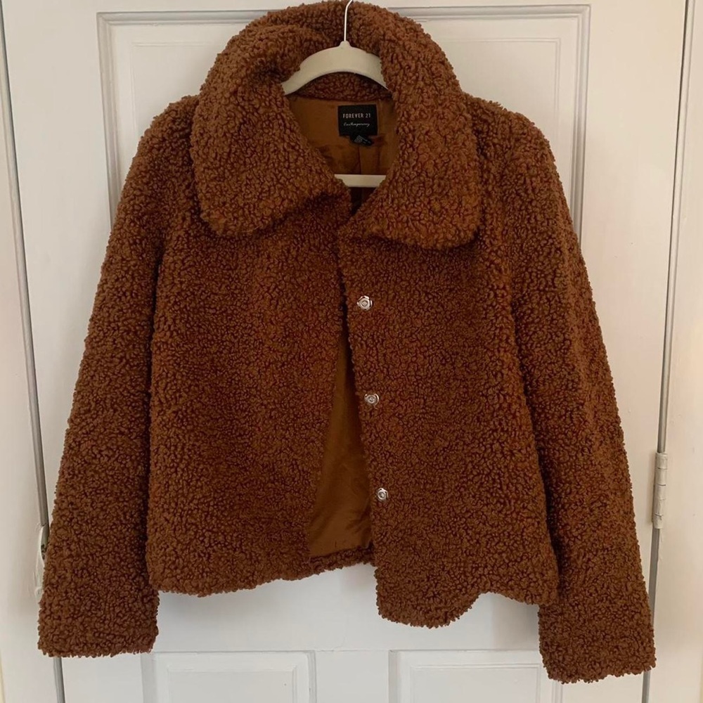 Brown Teddy Coat